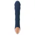 Goddess Atlas - vibromasseur point G rechargeable chauffant étanche bleu