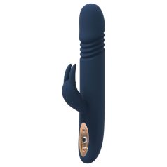   Goddess Zephyros - vibromasseur rabbit pulsant waterproof - silicone bleu