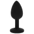 All time Favorites - plug anal silicone avec bijou violet - noir