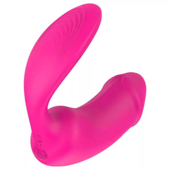 Vibes of Love Duo - Vibromasseur 2en1 clitoridien (rose)