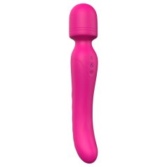   Vibes of Love - vibromasseur wand chauffant rechargeable - silicone rose