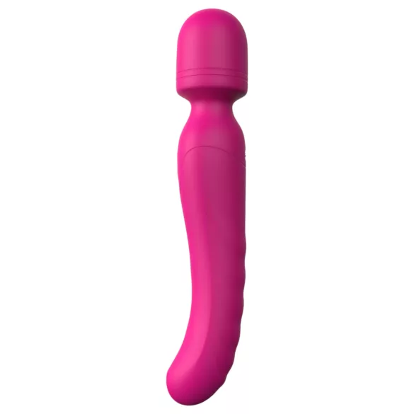 Vibes of Love - vibromasseur wand chauffant rechargeable - silicone rose