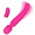Vibes of Love - vibromasseur wand chauffant rechargeable - silicone rose