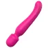Vibes of Love - vibromasseur wand chauffant rechargeable - silicone rose