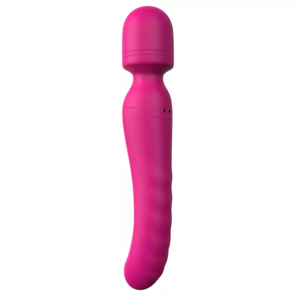 Vibes of Love - vibromasseur wand chauffant rechargeable - silicone rose