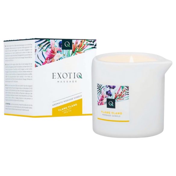 Exotiq - bougie de massage parfumée ylang ylang - 200g
