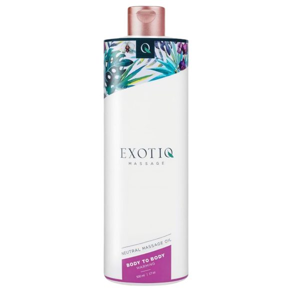 Exotiq Corps à Corps - huile de massage chauffante (500ml)