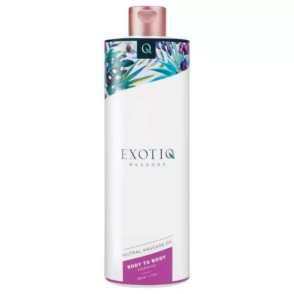 Exotiq Body To Body - huile de massage chauffante - 500ml