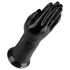 BUTTR - gode fisting ventouse - double - silicone noir