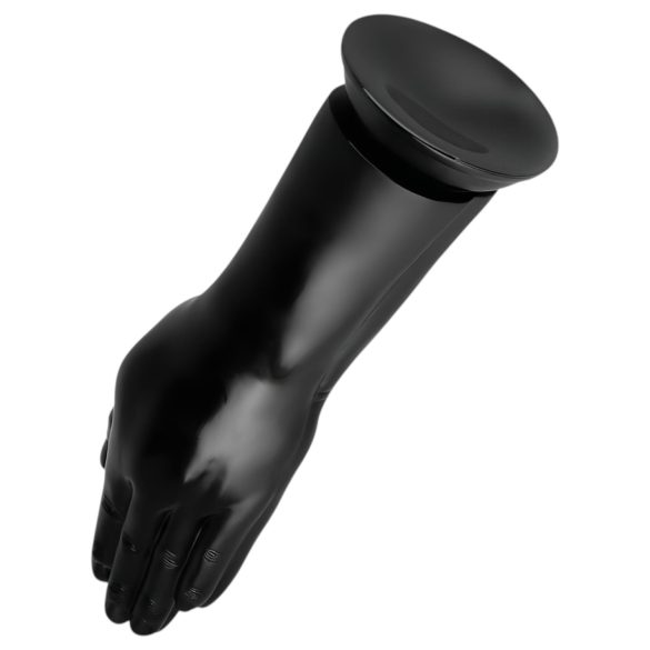 BUTTR - gode fisting ventouse - double - silicone noir
