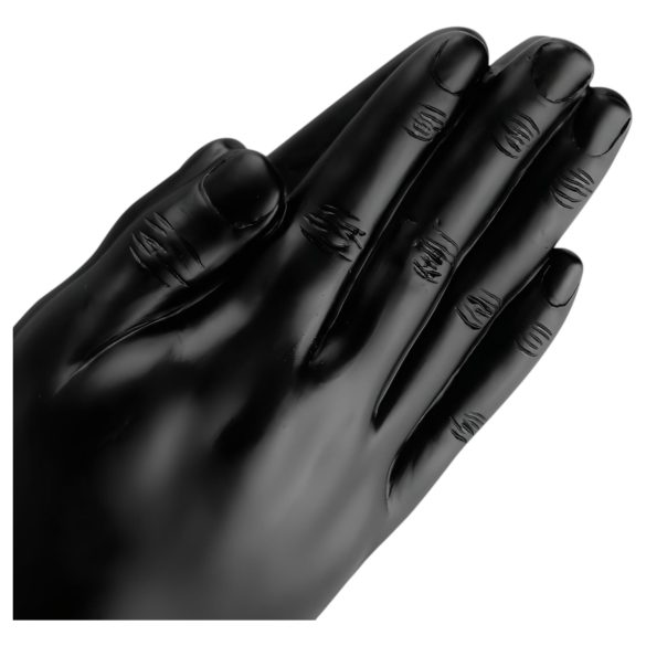 BUTTR - gode fisting ventouse - double - silicone noir