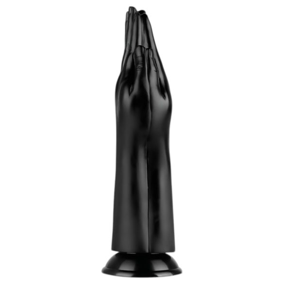 BUTTR - gode fisting ventouse - double - silicone noir