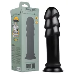 BUTTR Madbull Muzzl - godemichet ventouse - réaliste noir