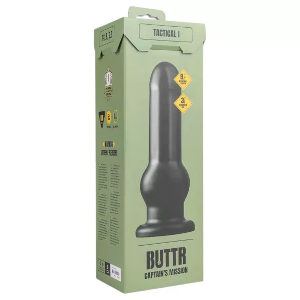 BUTTR - gode ventouse réaliste - noir