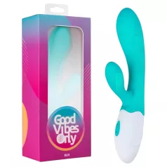   Good Vibes Only Blis Rabbit - vibromasseur rabbit avec stimulateur clitoris