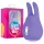 Good Vibes Tedy - vibromasseur lapin rechargeable pour clitoris - violet