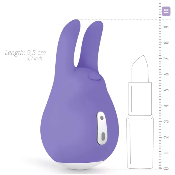 Good Vibes Tedy - vibromasseur lapin rechargeable pour clitoris - violet