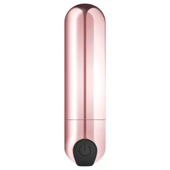 Rosy Gold - mini vibromasseur bullet rechargeable - couleur or rose
