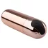 Rosy Gold - mini vibromasseur bullet rechargeable - couleur or rose