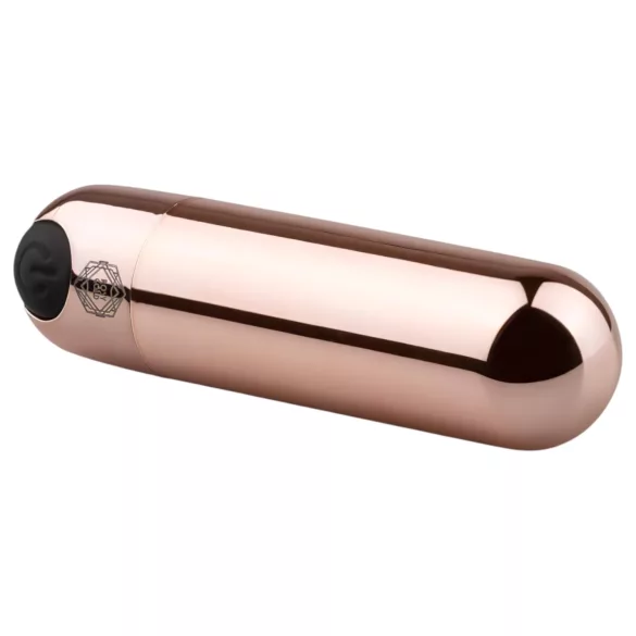 Rosy Gold - mini vibromasseur bullet rechargeable - couleur or rose