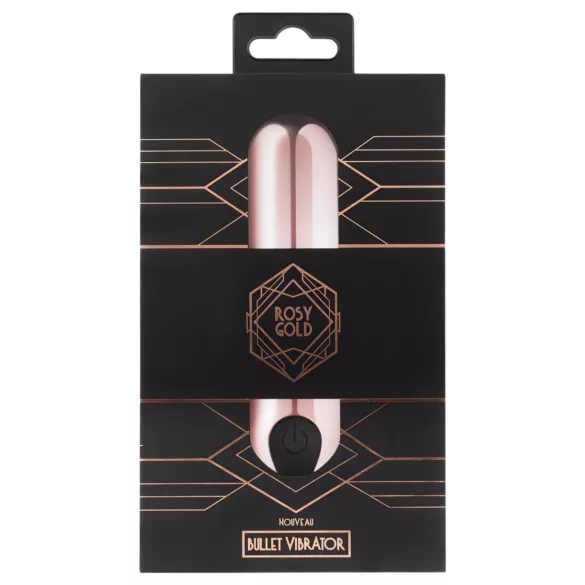Rosy Gold - mini vibromasseur bullet rechargeable - couleur or rose