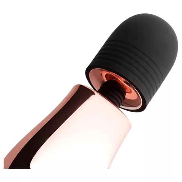 Rosy Gold - vibromasseur mini wand rechargeable - rose gold