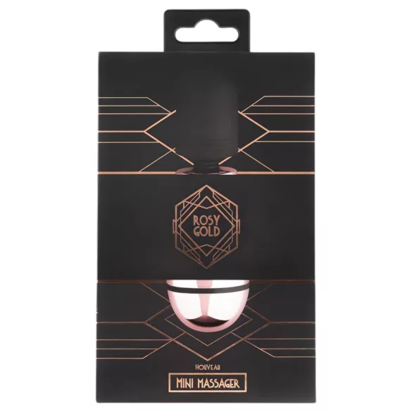Rosy Gold - vibromasseur mini wand rechargeable - rose gold