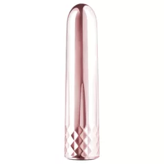 Rosy Gold Mini - mini vibromasseur rechargeable - or rose