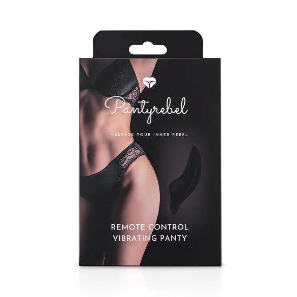 Pantyrebel - culotte vibrante connectée rechargeable - noir (S-L)