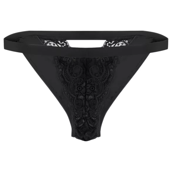Pantyrebel - string noir vibrant, sans fil et radio, rechargeable (taille S-L)