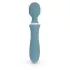 Bloom Orchid Wand - vibromasseur wand rechargeable - silicone turquoise