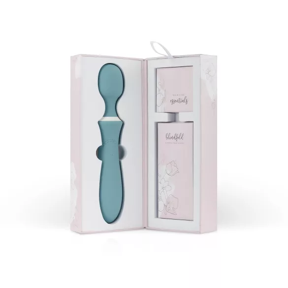 Bloom Orchid Wand - vibromasseur wand rechargeable - silicone turquoise