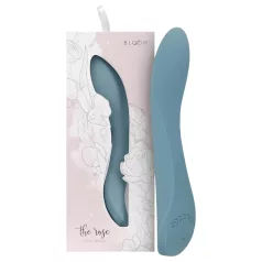   Bloom Rose - vibromasseur point G rechargeable - silicone turquoise