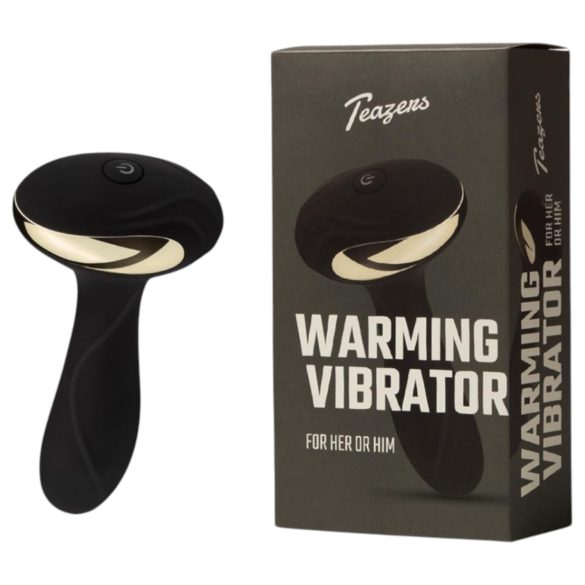 Teazers - vibromasseur anal chauffant - silicone noir