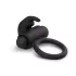 EasyToys Bunny - anneau pénien vibrant - silicone noir