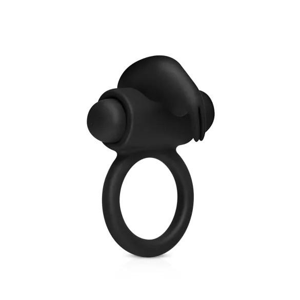 EasyToys Bunny - anneau pénien vibrant - silicone noir