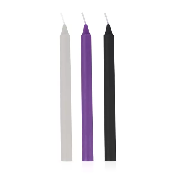Sensual Hot Wax - Bougie de massage BDSM - Coffret 3 pièces