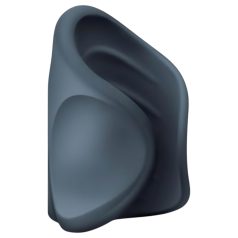   Boners - masturbateur vibrant ouvert rechargeable - silicone gris