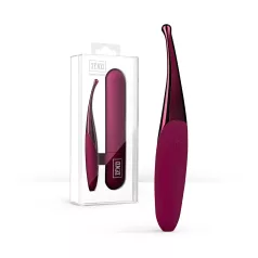   Senzi - stimulateur clitoridien rechargeable étanche - silicone rouge