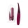 Senzi - stimulateur clitoridien rechargeable étanche - silicone rouge