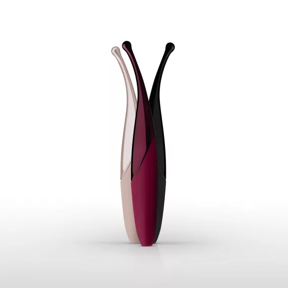 Senzi - stimulateur clitoridien rechargeable étanche - silicone rouge
