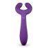 Easytoys Couple - vibromasseur pour couple rechargeable étanche - violet