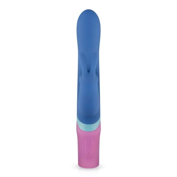 PMV20 Vice Double - vibromasseur triple stimulation rotatif - silicone bleu
