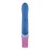 PMV20 Vice Double - vibromasseur triple stimulation rotatif - silicone bleu