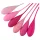 Teazers - set de 6 boules de geisha - silicone rose