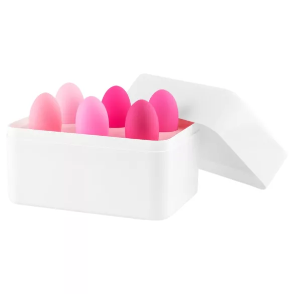 Teazers - set de 6 boules de geisha - silicone rose