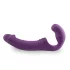 Easytoys - gode ceinture vibrant rechargeable sans harnais - violet