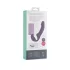 Easytoys - gode ceinture vibrant rechargeable sans harnais - violet