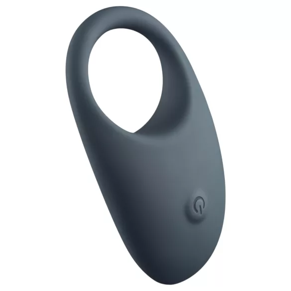 Boners - anneau pénis vibrant rechargeable étanche - silicone gris