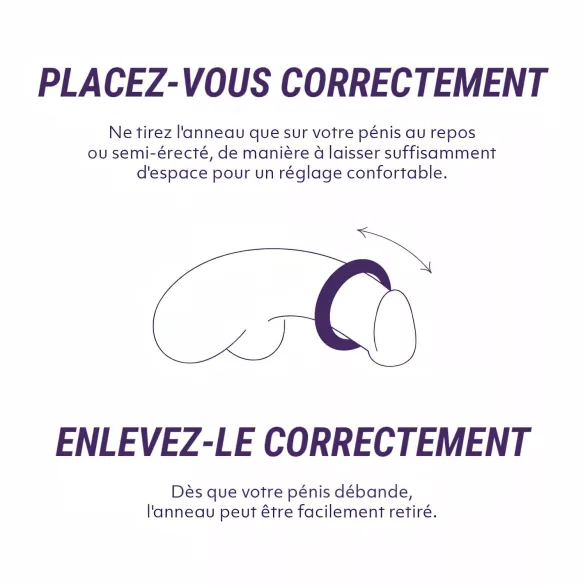 Boners - anneau pénis vibrant rechargeable étanche - silicone gris